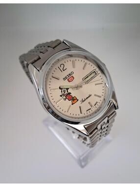 Like New Seiko 5 'Mickey Mouse' Automatic Men's Watch